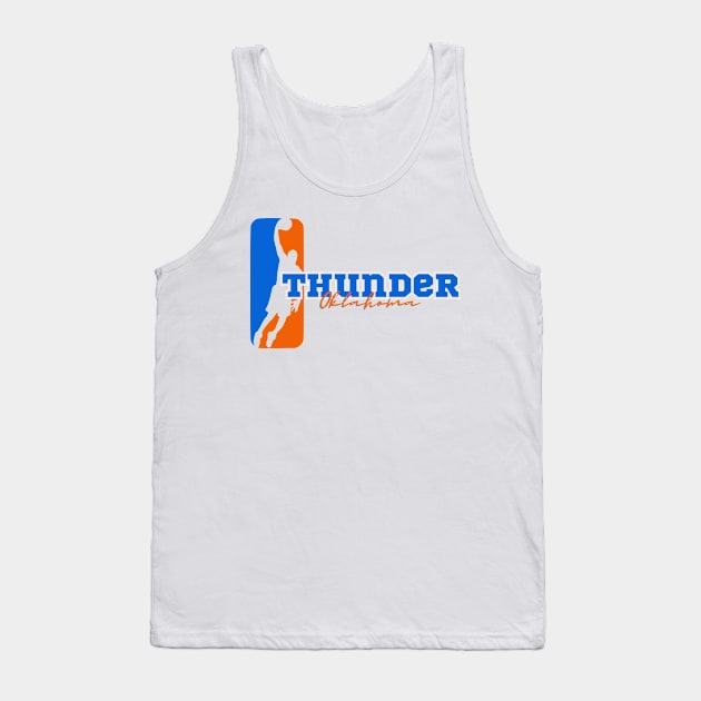 okc thunder Tank Top by soft and timeless